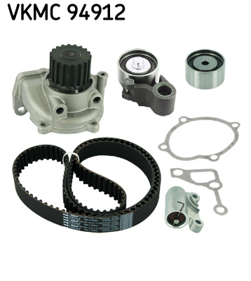 SKF VKMC94912 Vezérlés készlet, fogasszíj szett (szíj+görgők+víz